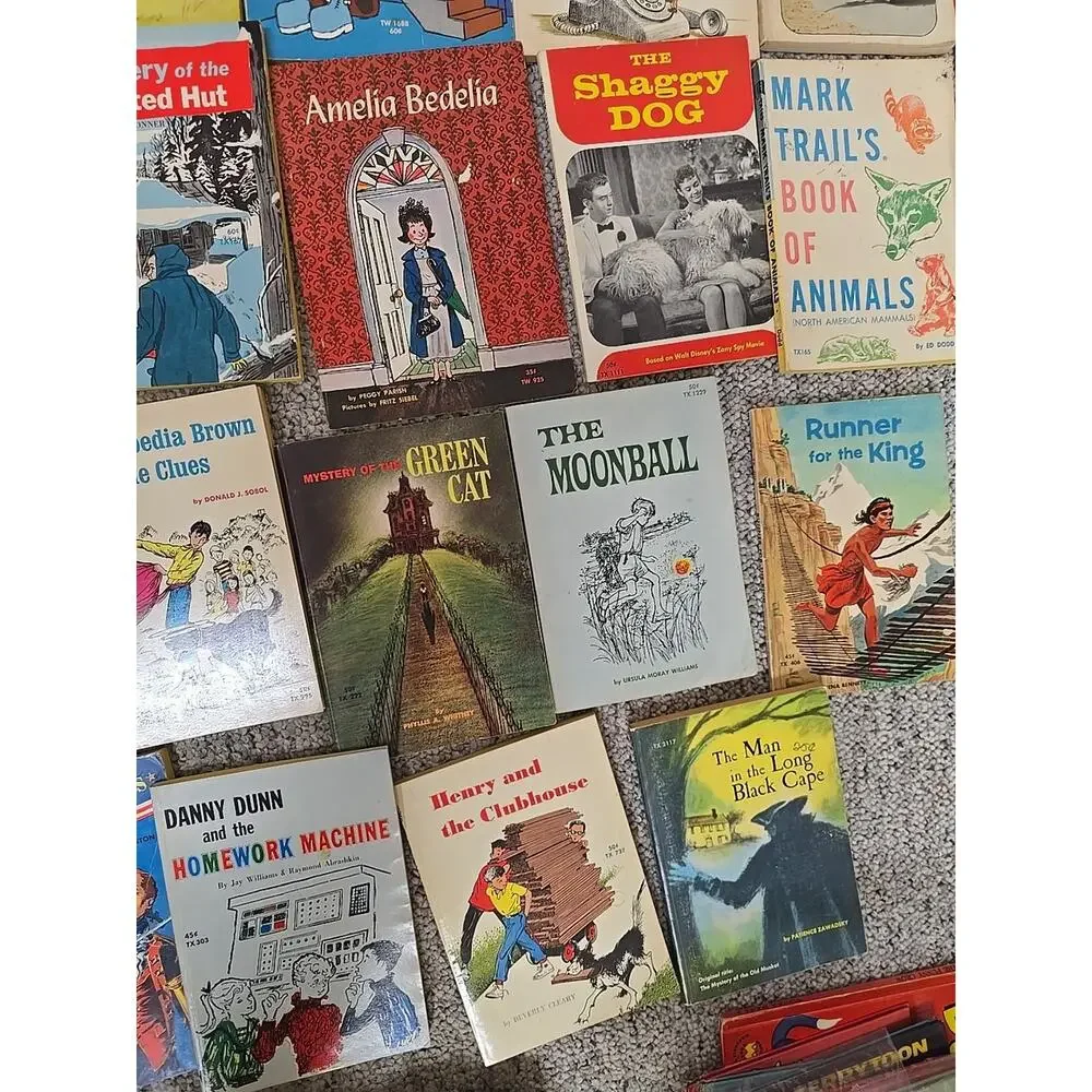 Vtg Lot SBS TX Scholastic & Others PB Books 1960s-90s VTG Variety Of Titles Rare